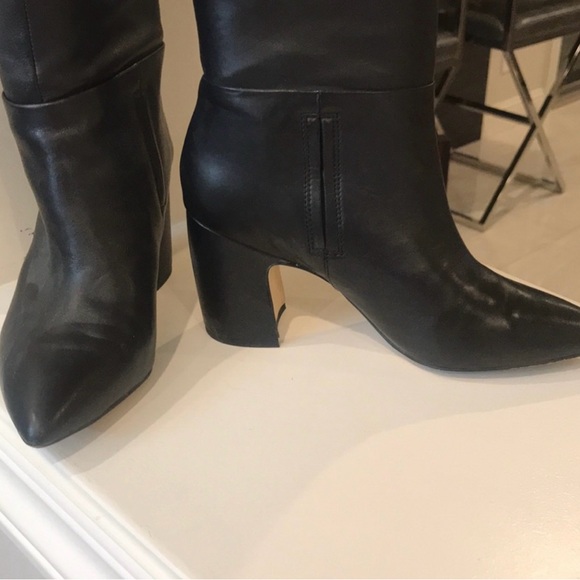Sam Edelman Sleek Soft Black Over the Knee Boots - Picture 2 of 9